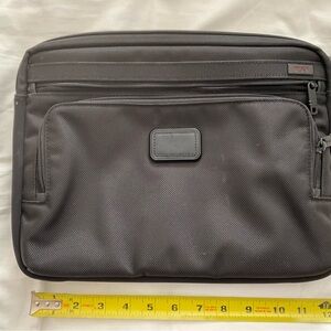 Tumi nylon laptop or tablet sleeve.